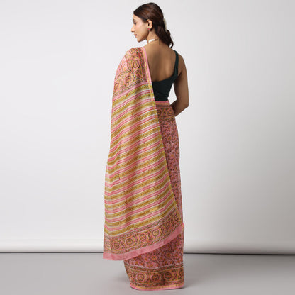 Sunflower Whispers Cotton Silk Saree