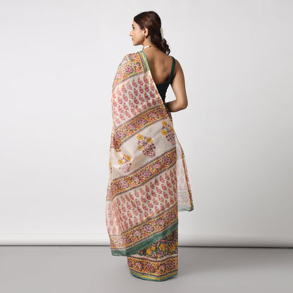 Garden of Secrets -Cotton Silk Saree